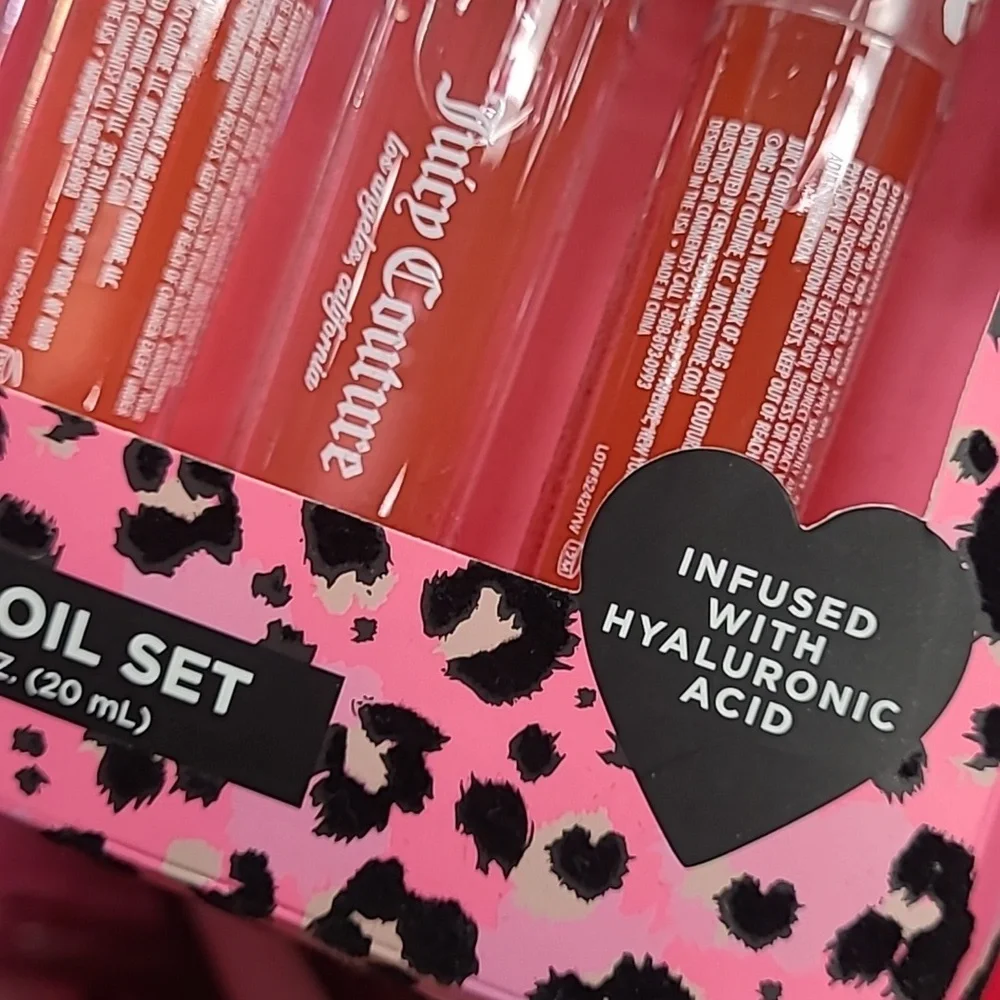 Juicy Couture 5 Piece Lip Oil Set